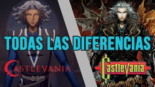 Todas las diferencias entre Castlevania Netflix y los juegos [upl. by Bigelow]