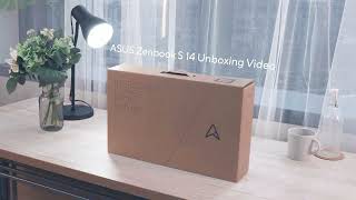 ASUS Zenbook S 14 UX5406 Unboxing Video  New Zen with superior AI [upl. by Sualkcin970]