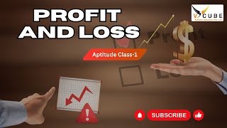 Profit and Loss Aptitude class 1  V Cube Software Solutions  Best Training Institute in HYD [upl. by Anomas]