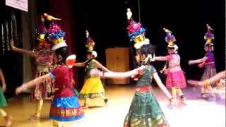 Karakattam Dance by Hindu Temple Kids [upl. by Dorca]