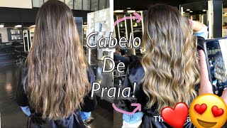 Como é Feito meu Cabelo de Praia [upl. by Okun517]