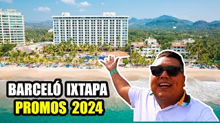 🔵 BARCELÒ IXTAPA 2024 🏝️ El mejor de ixtapa   🤔 Reserva ya [upl. by Arihat]