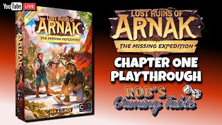 Lost Ruins of Arnak The Missing Expedition Playthrough 1 [upl. by Ellerrehs855]