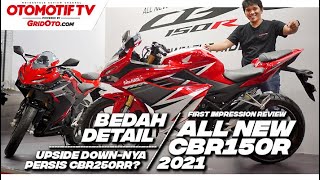 FULL REVIEW ALL NEW CBR150R Yang Mirip CBR250RR Bukan Cuma Lampu Depan l Otomotif TV [upl. by Latreese1]