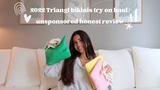 2022 Triangl Bikinis try on haul  Unsponsored honest review [upl. by Kuska]