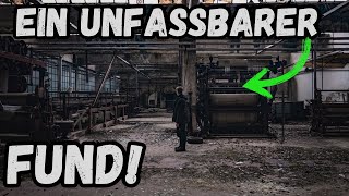 WOW 😮 50 Jahre verlassene Baumwollfabrik  KOMMEN DIE CARABINIERI 🚓  Lost Place [upl. by Yelwah127]