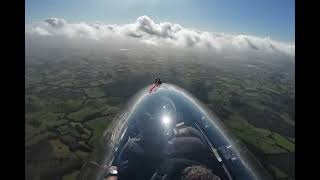 AutoGyro Calidus over UK patchwork landscape [upl. by Goetz373]