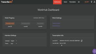 TranscribeMe  New Transcription User Interface [upl. by Nybbor]
