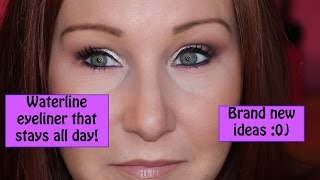 How to Make Waterline Eyeliner Stay [upl. by Remot]