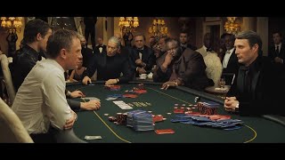 Casino Royale – poker scene in Hindi HD  JAMES BOND PLAYING POKER  OO7 [upl. by Dionysus]