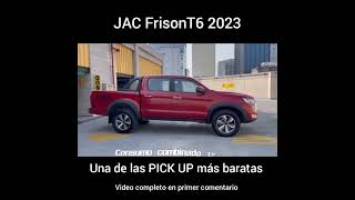 Cual es la pickup mas barata de México JAC frison T6 [upl. by Oryaj]