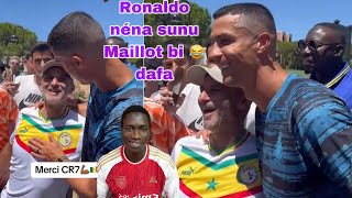 Holene Ronaldo Néna sounou Maillot Senegal bi dafa … 🇸🇳😂  Holal Toubab bi [upl. by Esinart]