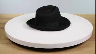 Ferrecci Black Crushable Fedora Hat [upl. by Alesiram111]