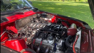 LS Swapped BMW E30 insane exhaust sounds [upl. by Yhtuv]