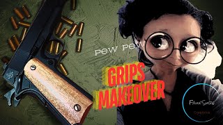 Pew Pew Grips Faux Makeover [upl. by Jezrdna]