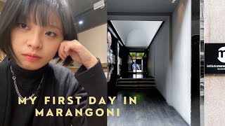 My First Day In Istituto Marangoni How to enrol to a fashion school [upl. by Inwat321]