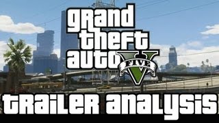 GTA 5 Trailer Analysis  Second Trailer Breakdown  Characters Gameplay Dogs Parachutes [upl. by Aecila489]