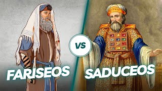 DIFERENCIAS entre FARISEOS y SADUCEOS [upl. by Selhorst]