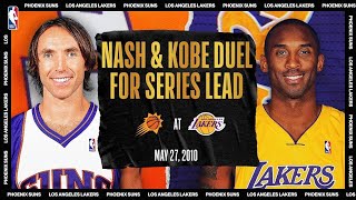 Nash amp Kobe Duel For Series Lead  NBATogetherLive Classic Game [upl. by Alesi]