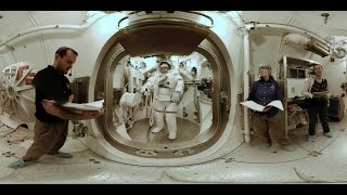 Spacesuit training in a vacuum chamber at NASA Johnson 360 View [upl. by Ardnoyek]