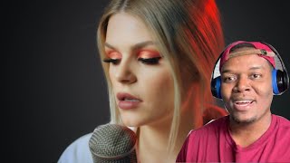 Chandelier  Sia Cover By Davina Michelle REACTION [upl. by Nilrem]