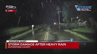 Flooding continues in Rutherford County [upl. by Eimat904]