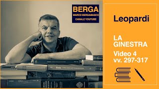 Leopardi La ginestra  VIDEO 4 [upl. by Ayotel684]