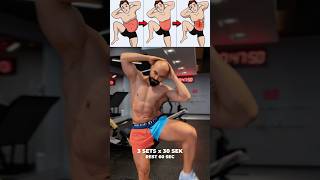 Easy ABS Workout at home shorts workout workfromhome workoutmotivation [upl. by Adiarf]