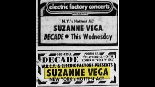 Suzanne Vega LIVE  DECADE 6 26 85 [upl. by Barbee]