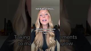 Dont make these hair mistakes 🙅‍♀️ Inspo Dr Adel  Dermatologist 🥰 [upl. by Mosby333]