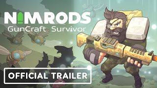 NIMRODS GunCraft Survivor – Official Steam Next Fest Gameplay Trailer [upl. by Nylram]