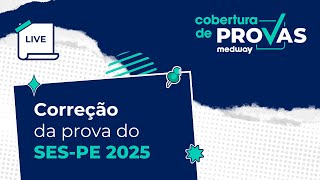 Live de Correção  Prova de Residência Médica da SESPE 2025  Cobertura de Provas Medway [upl. by Primavera]