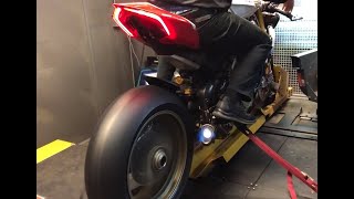 Ducati Panigale V4R Dyno run [upl. by Hgieloj433]