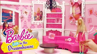 Decorando  Barbie LIVE In The Dreamhouse  Barbie [upl. by Merrielle]