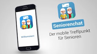 Seniorenchat App  Die App für Senioren [upl. by Hesta640]