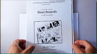 HOW TO DRAW STORYBOARDS FOR ANIMATION BY BOB SINGER BOOK REVIEW [upl. by Nnylireg593]