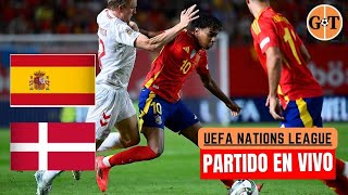 DINAMARCA VS ESPAÑA🚨EN VIVO ⚽ UEFA Nations League  Liga A  Jornada 5 [upl. by Vito458]