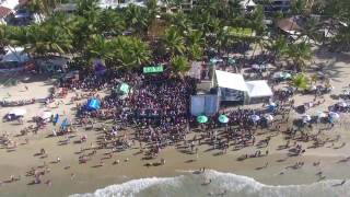 Playa de Cabarete en semana santa el 15 de abril 2017 [upl. by Acired]