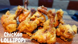 CHICKEN LOLLIPOPS includes cutting steps  Cotlettes Poulet malika recipes mauritian cusisine [upl. by Gnah496]