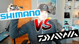 Shimano Metanium VS Daiwa Steez Who makes the best HIGH END BAITCASTER [upl. by Syst774]