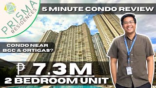 5 Minute Condo Review  2 Bedroom Unit  Prisma Residences dmcihomescondo [upl. by Malca952]