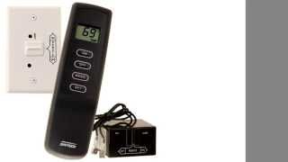 Skytech SKY1001THA Fireplace Remote Control with Thermostat [upl. by Candless150]