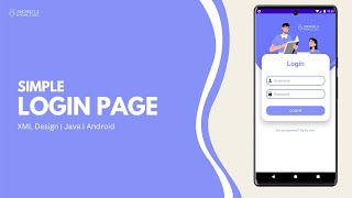 Login Page in Android Studio using Java  Android Knowledge [upl. by Orten132]