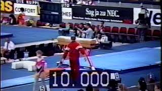 1989 World Gymnastics Championships USSR Compulsories Team Optionals  USSR Vault and Uneven Bars [upl. by Engapmahc704]