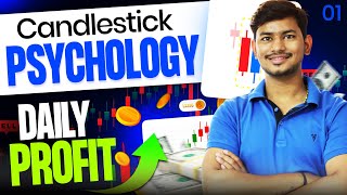 🚀Candlestick Psychology  Candles Trading के राज  01  Earn Profits by Candles Efficiency [upl. by Nwahsirhc]