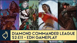 Toralf v Ardenn amp Kodama v Sisay v Lazav  S2E11  EDH Gameplay in the Diamond Commander League MTG [upl. by Irmgard]