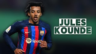 Jules Kounde  French Defender Skills [upl. by Aleak88]