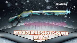 M1887 headshot sound effect  Shotgun onetap sound free fire  SHGAMING1M [upl. by Costin]