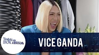 TWBA Vice Ganda reveals his relationship status with Calvin Abueva [upl. by Kelly]