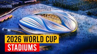 Inside The World Cup 2026 Stadiums [upl. by Bazar]